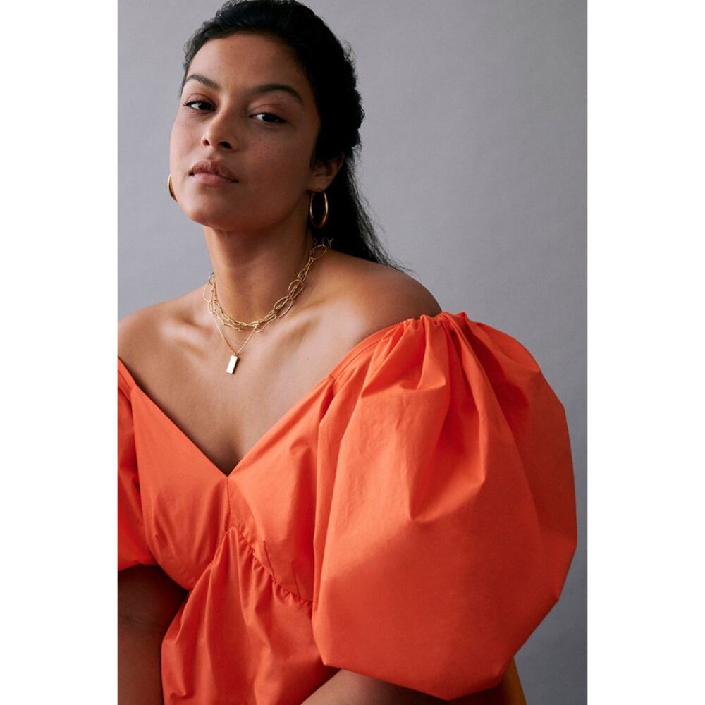Farm Rio Tiered Colorblocked Maxi Dress NWT 3X Plus - Picture 2 of 4